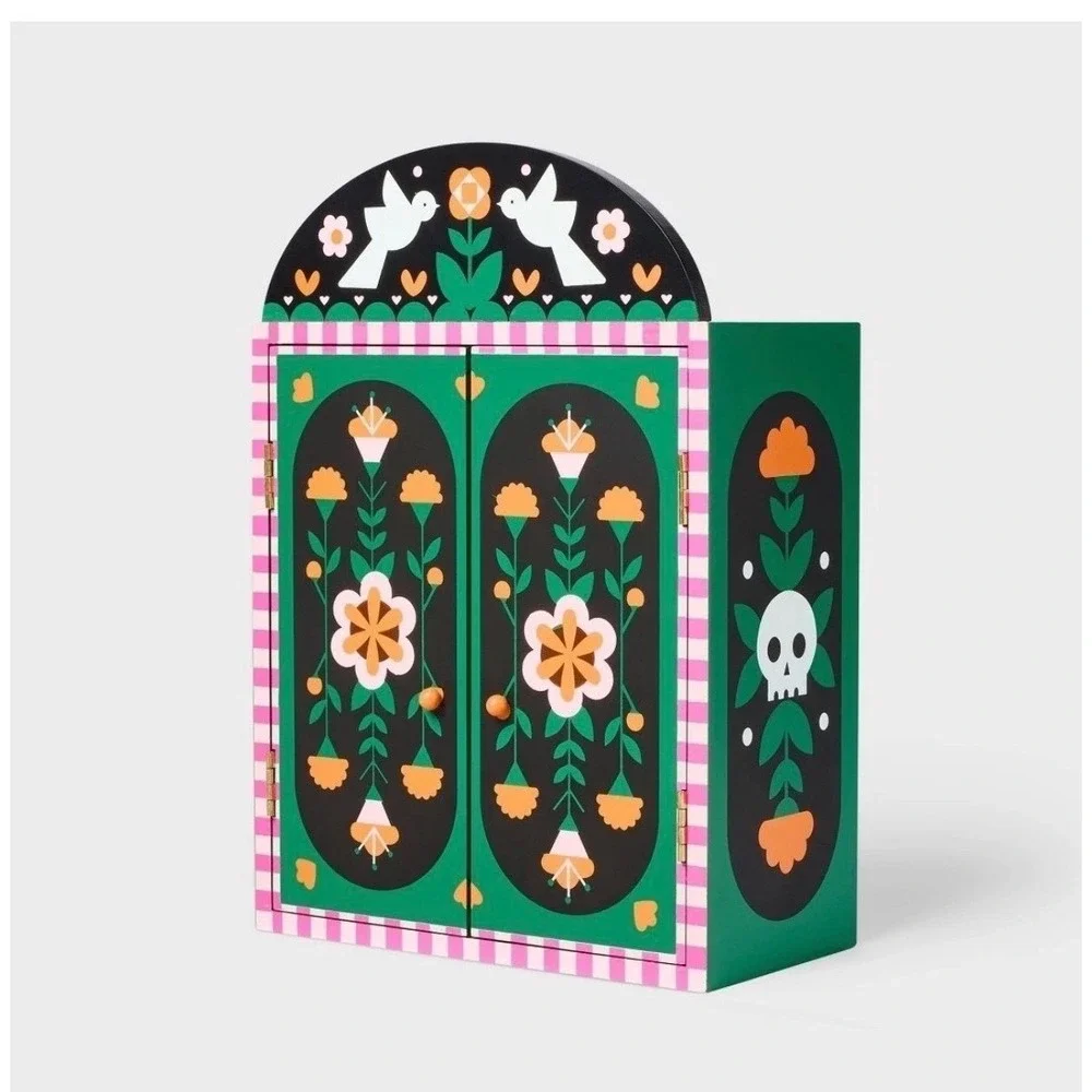 Target Dia de Muertos Ofrenda Box Cecilia Ruiz OS Multicolor New Folk Art Altar